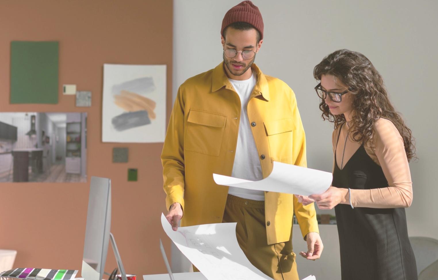 Professional financial planning session